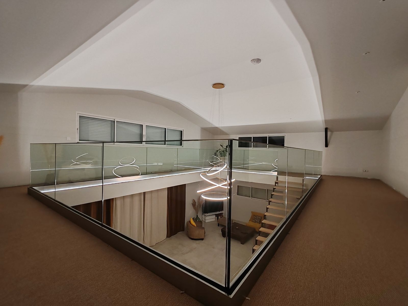 Balustrade de mezzanine